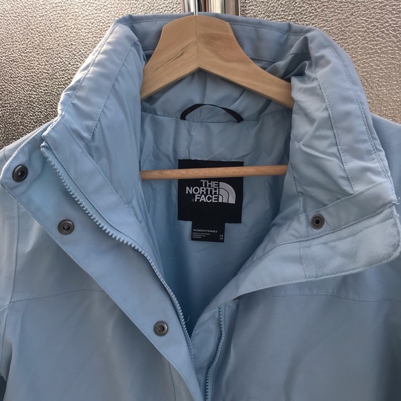 Northface west oak city trench jacket in blue - Picture 12 of 15